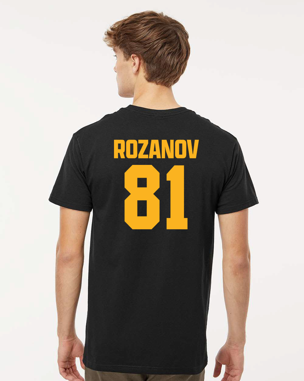 Ilya Rozanov #81 – Boston Raiders Tee (Black)