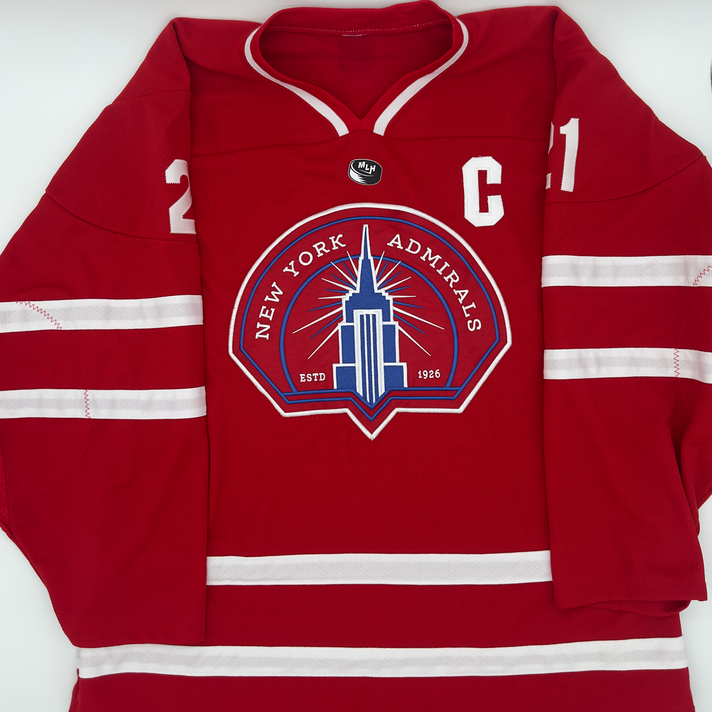 New York Admirals Official Hockey Jersey
