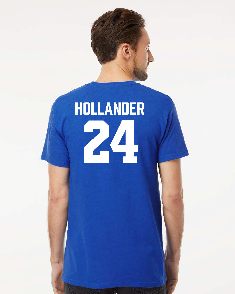 Shane Hollander #24 – Montreal Metros Tee (Royal Blue)