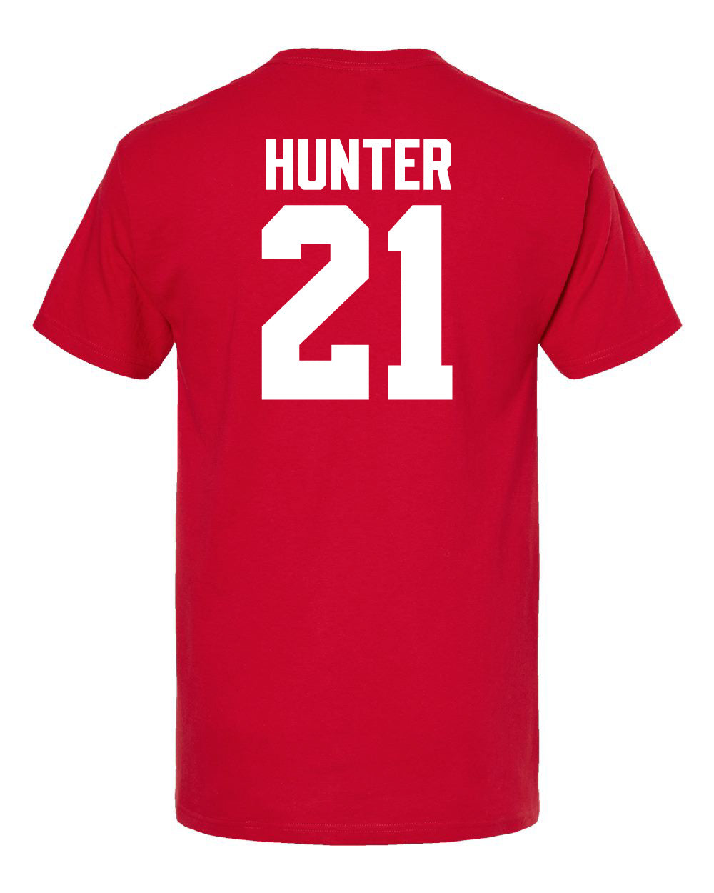 Scott Hunter #21 – New York Admirals Tee (Deep Red)