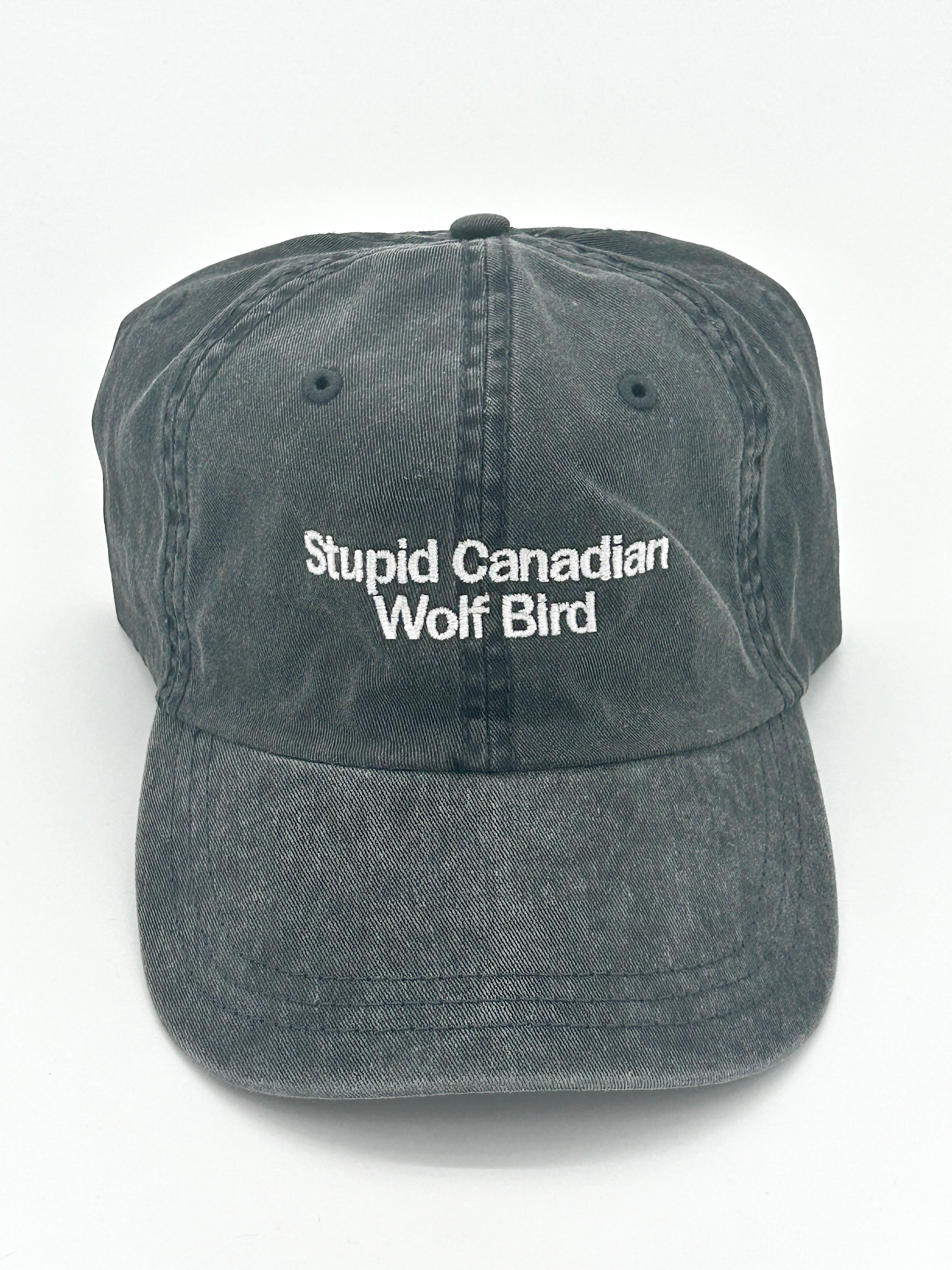 Stupid Canadian Wolf Bird Hat